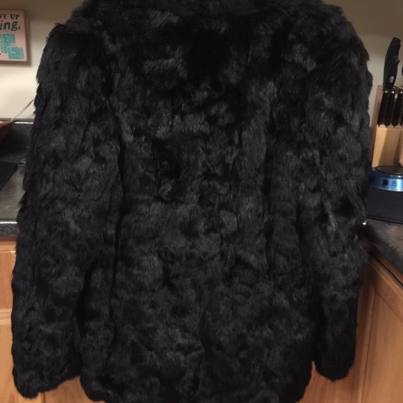 Real Rabbit Fur Jacket - Picture 2 of 7